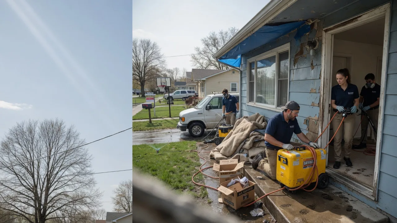 Basement Flood Cleanup in Lyles, TN near me